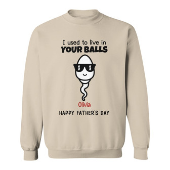 Little Cute Kids Happy Father's Day Custom Shirt - For Dad - Thegiftio UK