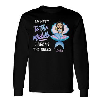 Mersister Personalized Long Sleeve Shirt - Custom Gift for Sisters - Thegiftio UK