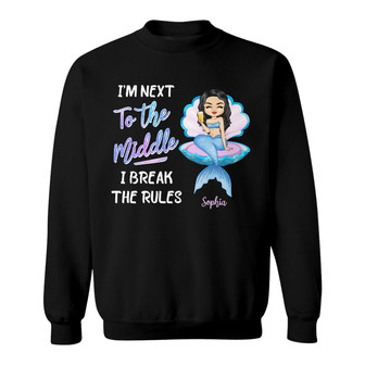 Mersister Personalized Sweatshirt - Custom Gift for Sisters - Thegiftio UK