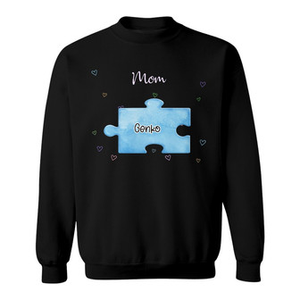 Mom Grandma Puzzle Personalized Sweatshirt - Gift for Grandma - Thegiftio UK