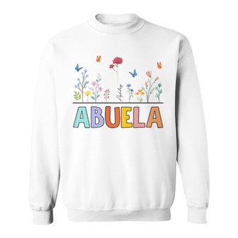 Mom Mama Grandma Flower Custom Sweatshirt - Gift for Mom - Thegiftio UK