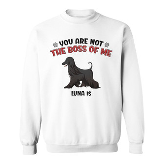 My Dog My Boss Walking Dog Custom Sweatshirt - Dog Lovers Gift - Thegiftio UK