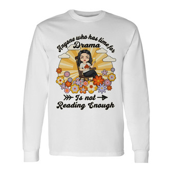 Not Reading Enough Personalized Long Sleeve Shirt - Book Lovers Gift - Thegiftio UK