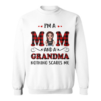 Nothing Scares Mom Grandma Great Grandma Custom Shirt - Gift - Thegiftio UK