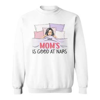 Official Nap Queen Sleep Mama Custom Sweatshirt - Gift for Mom - Thegiftio UK