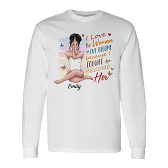 Personalized BWA Become Her Long Sleeve Shirt - Thegiftio UK