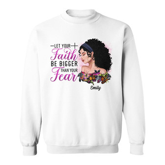 Personalized BWA Faith Over Fear Sweatshirt - Thegiftio UK