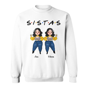 Personalized BWA Friends Sister Sweatshirt - Thegiftio UK