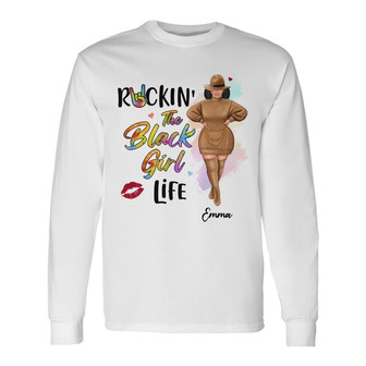 Personalized BWA Girl Life Long Sleeve Shirt - Thegiftio UK