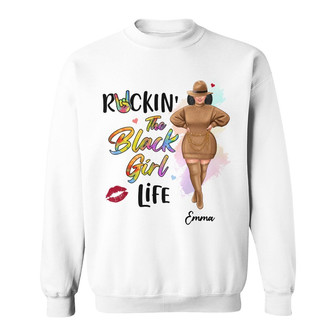 Personalized BWA Girl Life Sweatshirt - Thegiftio UK