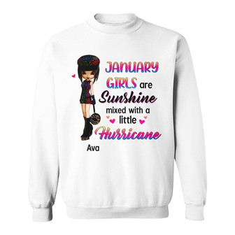 Personalized BWA Girl Sweatshirt - Thegiftio UK