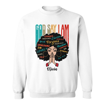 Personalized BWA God Says Sweatshirt - Thegiftio UK