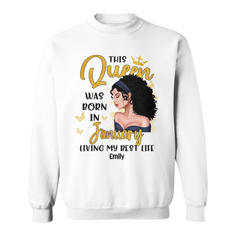 Personalized BWA Queen Sweatshirt - Thegiftio UK