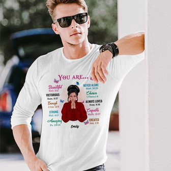 Personalized BWA You Are Long Sleeve Shirt - Thegiftio UK