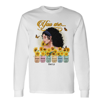 Personalized BWA You Are Long Sleeve Shirt - Thegiftio UK