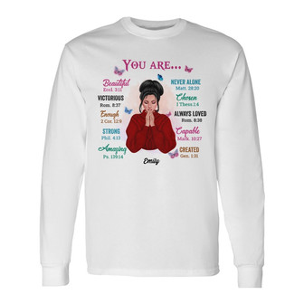 Personalized BWA You Are Long Sleeve Shirt - Thegiftio UK