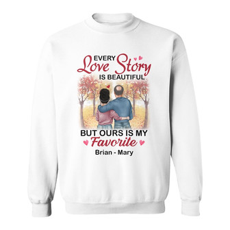 Personalized Couple Fall Sweatshirt - Thegiftio UK