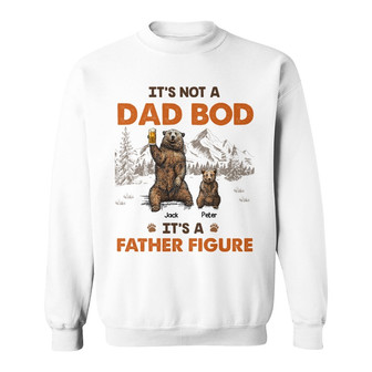 Personalized Dad Grandpa Bear Sweatshirt - Thegiftio UK