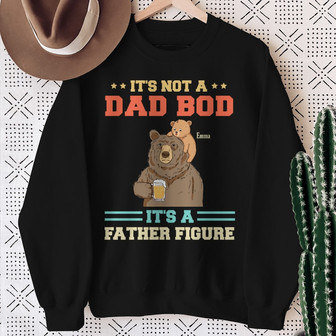Personalized Dad Grandpa Bear Sweatshirt - Thegiftio UK