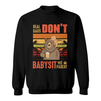 Personalized Dad Grandpa Bear Sweatshirt - Thegiftio UK