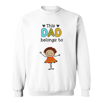 Personalized Dad Grandpa Drawing Sweatshirt - Thegiftio UK