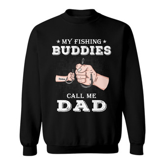 Personalized Dad Grandpa Fishing Sweatshirt - Thegiftio UK