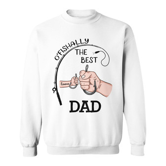 Personalized Dad Grandpa Fishing Sweatshirt - Thegiftio UK