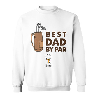 Personalized Dad Grandpa Golf Sweatshirt - Thegiftio UK