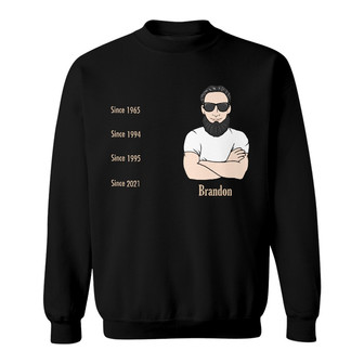 Personalized Dad Grandpa Legend Scrabble Sweatshirt - Thegiftio UK