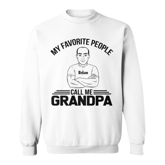 Personalized Dad Grandpa Sweatshirt - Thegiftio UK