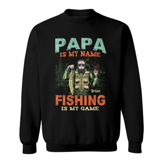 Personalized Dad Grandpa Sweatshirt - Thegiftio UK