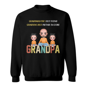 Personalized Dad Grandpa Sweatshirt - Thegiftio UK