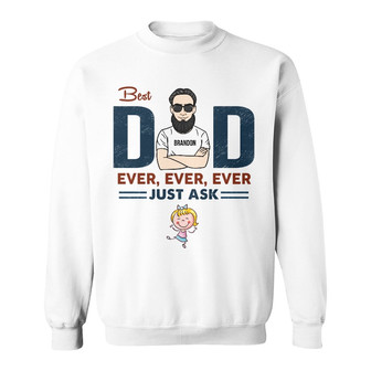 Personalized Dad Grandpa Sweatshirt - Thegiftio UK