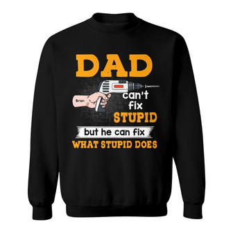 Personalized Dad Grandpa Tool Sweatshirt - Thegiftio UK