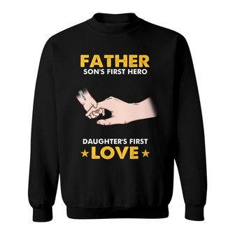 Personalized Dad Hand Sweatshirt - Thegiftio UK