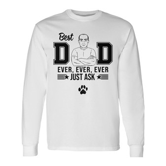 Personalized Dad Long Sleeve Shirt - Thegiftio UK