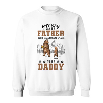 Personalized Dad Papa Bear Sweatshirt - Thegiftio UK