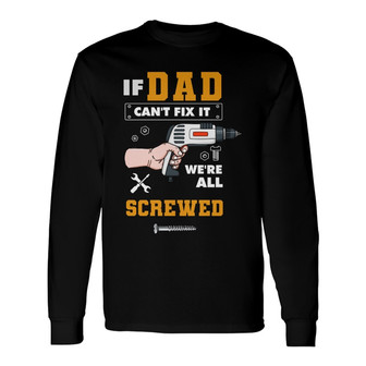 Personalized Dad Tool Long Sleeve Shirt - Thegiftio UK