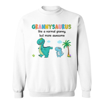 Personalized Dinosaur Mom Grandma Sweatshirt - Thegiftio UK