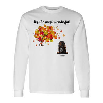 Personalized Dog Fall Halloween Long Sleeve Shirt - Thegiftio UK