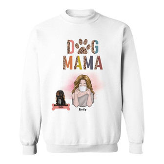 Personalized Dog Mama Sweatshirt - Thegiftio UK