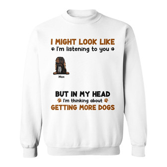 Personalized Dog Mom Dad Sweatshirt - Thegiftio UK