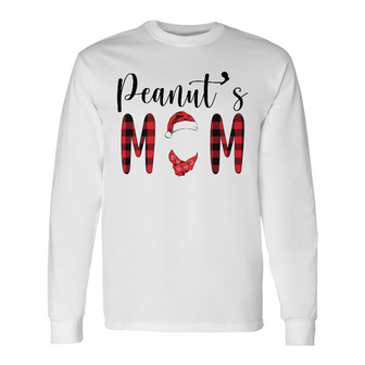 Personalized Dog Mom Photo Christmas Long Sleeve Shirt - Thegiftio UK