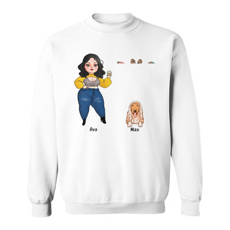 Personalized Dog Mom Sweatshirt - Thegiftio UK