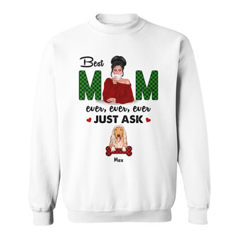 Personalized Dog Mom Sweatshirt - Thegiftio UK