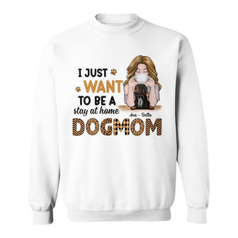 Personalized Dog Mom Sweatshirt - Thegiftio UK