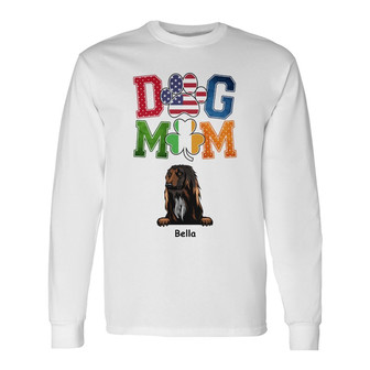 Personalized Dog Patrick's Day Dog Mom Long Sleeve Shirt - Thegiftio UK