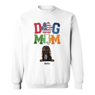 Personalized Dog Patrick's Day Dog Mom Sweatshirt - Thegiftio UK