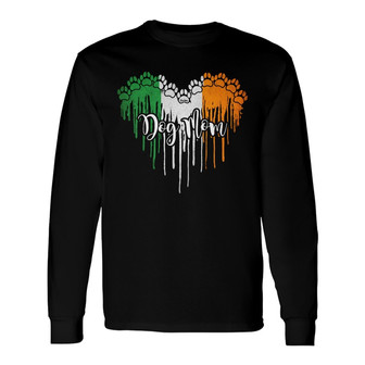 Personalized Dog Patrick's Day Long Sleeve Shirt - Thegiftio UK