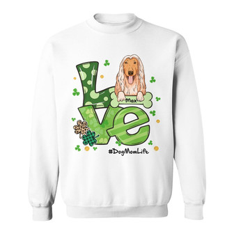 Personalized Dog Patrick's Day Mom Sweatshirt - Thegiftio UK